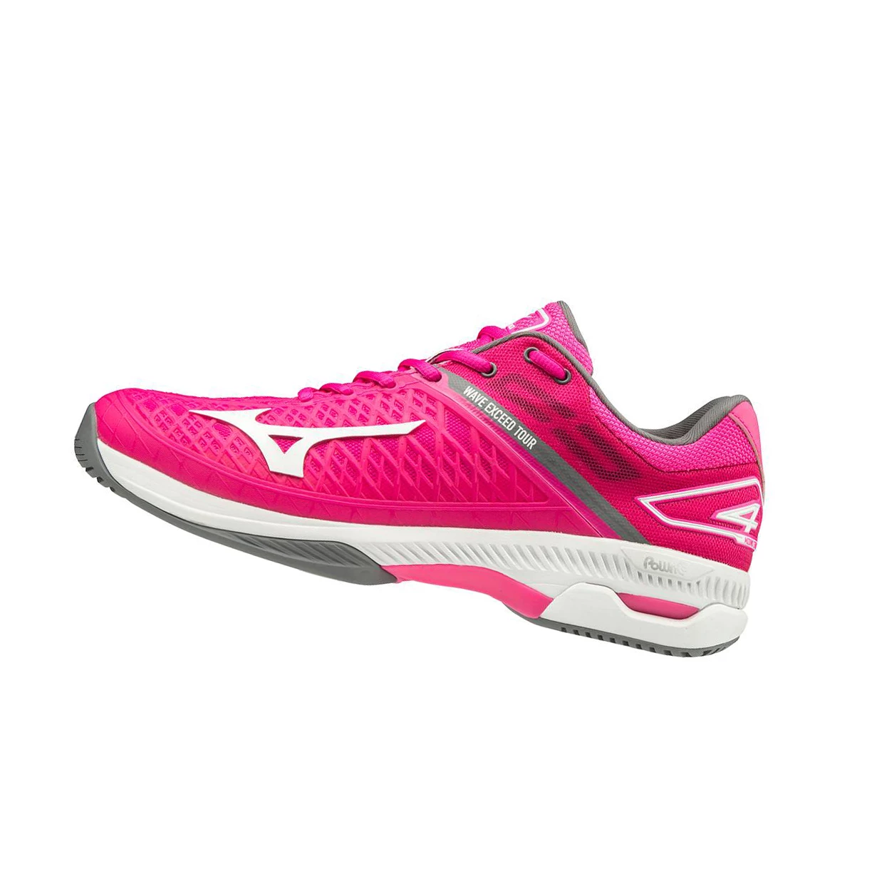 Rose/White Mizuno Wave Exceed Tour 4 Ac Women\'s Tennis Shoes | 719-UNZODI