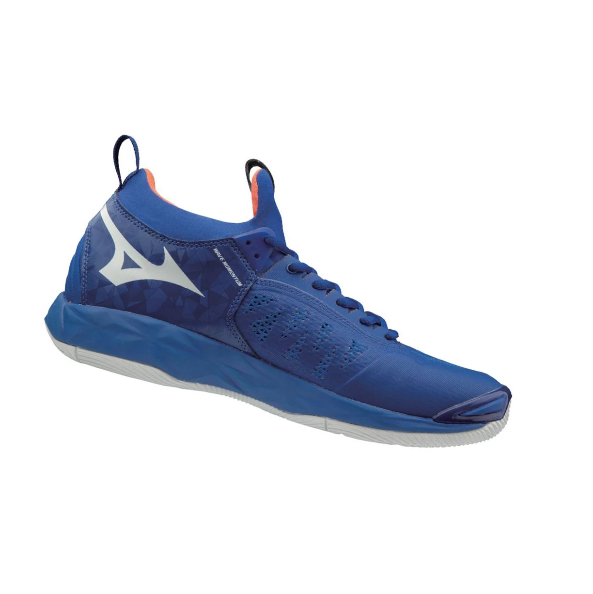 Royal/Orange Mizuno Wave Momentum Men's Volleyball Shoes | 198-LNVUPD