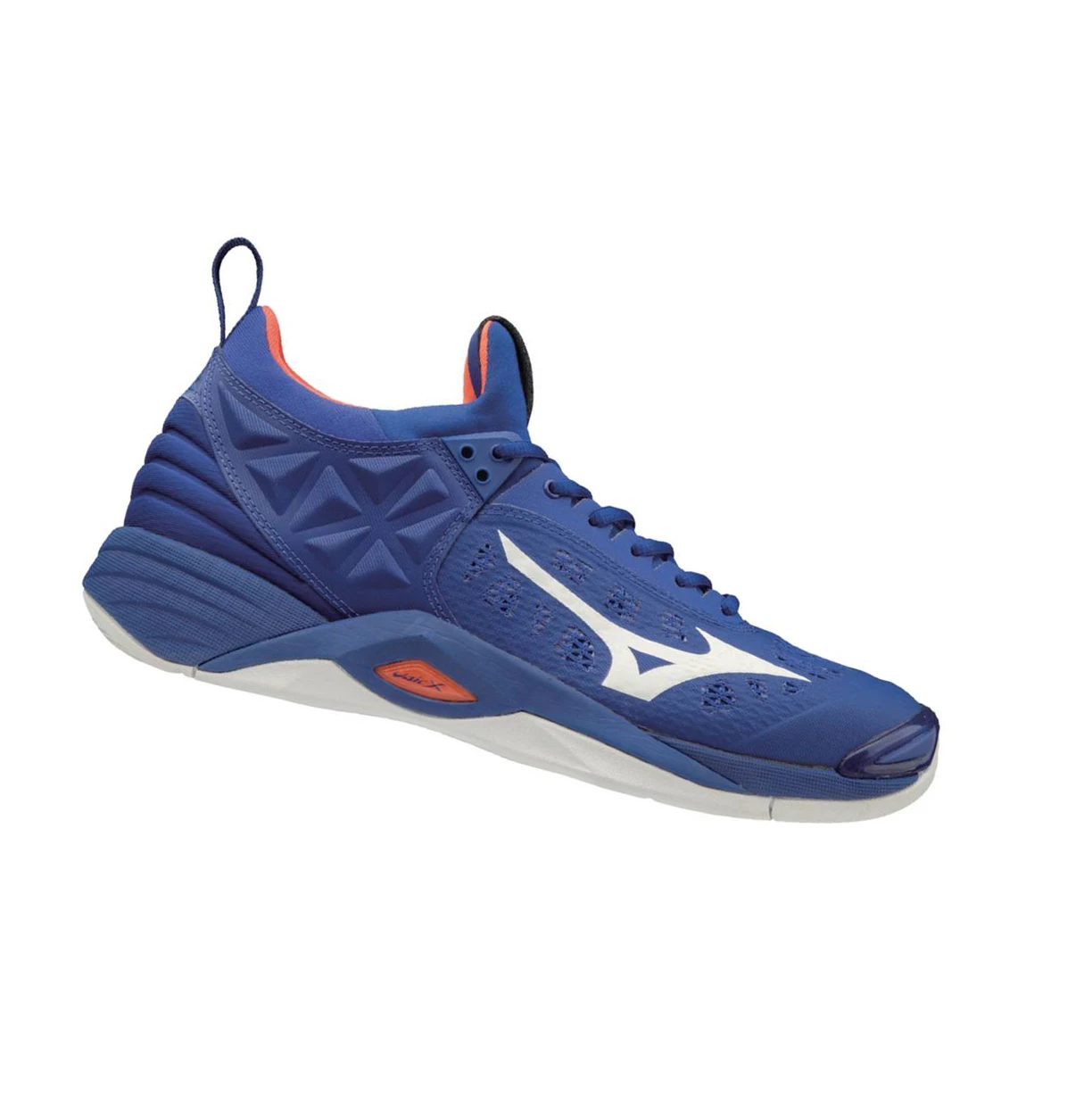 Royal/Orange Mizuno Wave Momentum Men's Volleyball Shoes | 198-LNVUPD