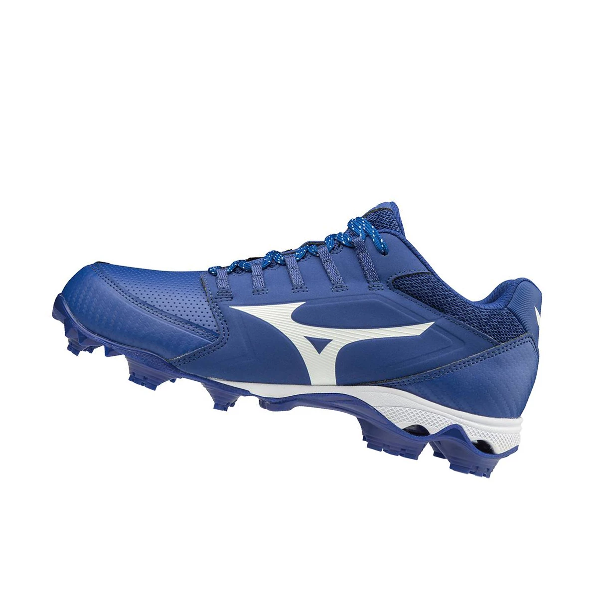 Royal/White Mizuno 9-spike Advanced Finch Elite 4 Tpu Molded Women\'s Softball Cleats | 985-DPTXOG