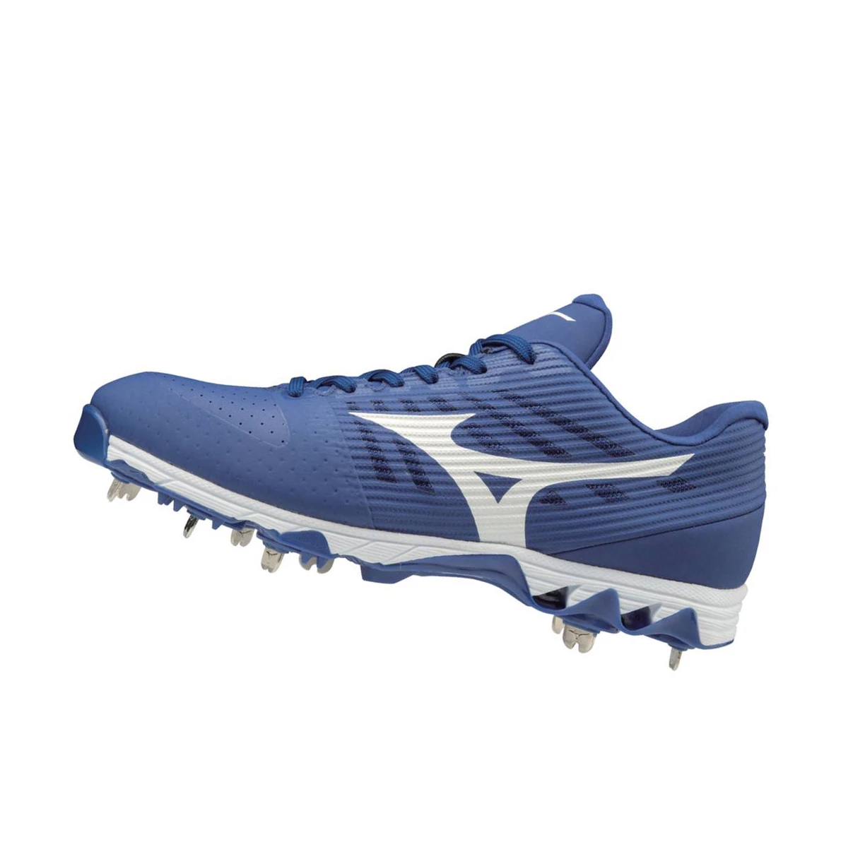 Royal/White Mizuno 9-spike Ambition Low Metal Men\'s Baseball Cleats | 784-YKDTCM