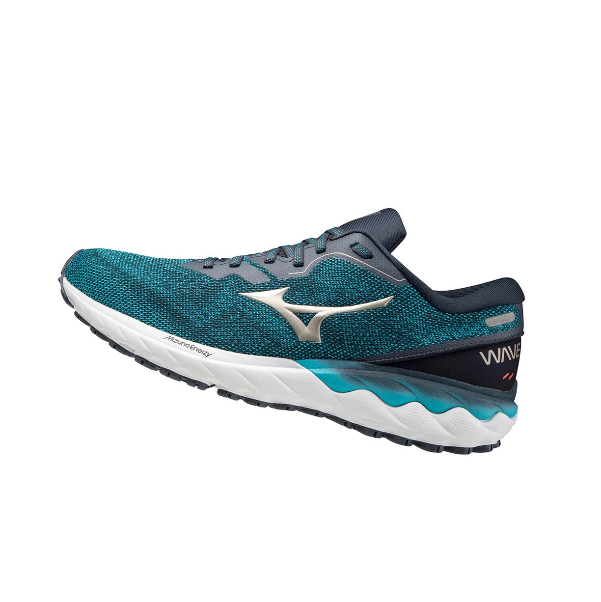 Turquoise/Platinum Mizuno Wave Skyrise 2 Men\'s Running Shoes | 532-LXFHWA