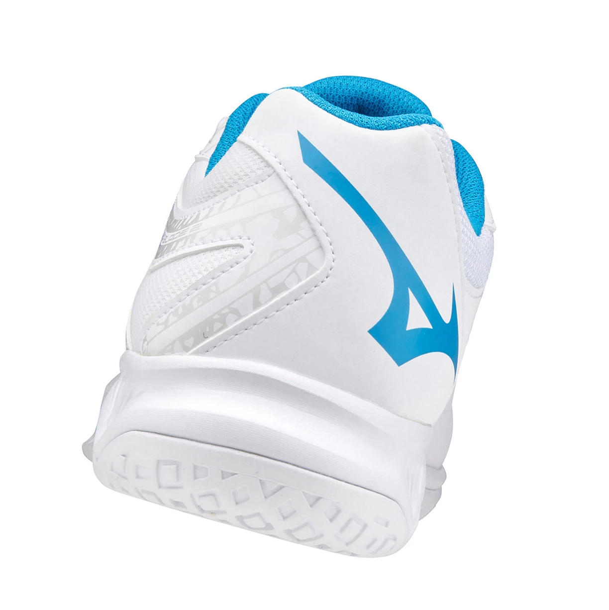 White/Black/Blue Mizuno Thunder Blade 2 Men's Volleyball Shoes | 235-JWAEFK