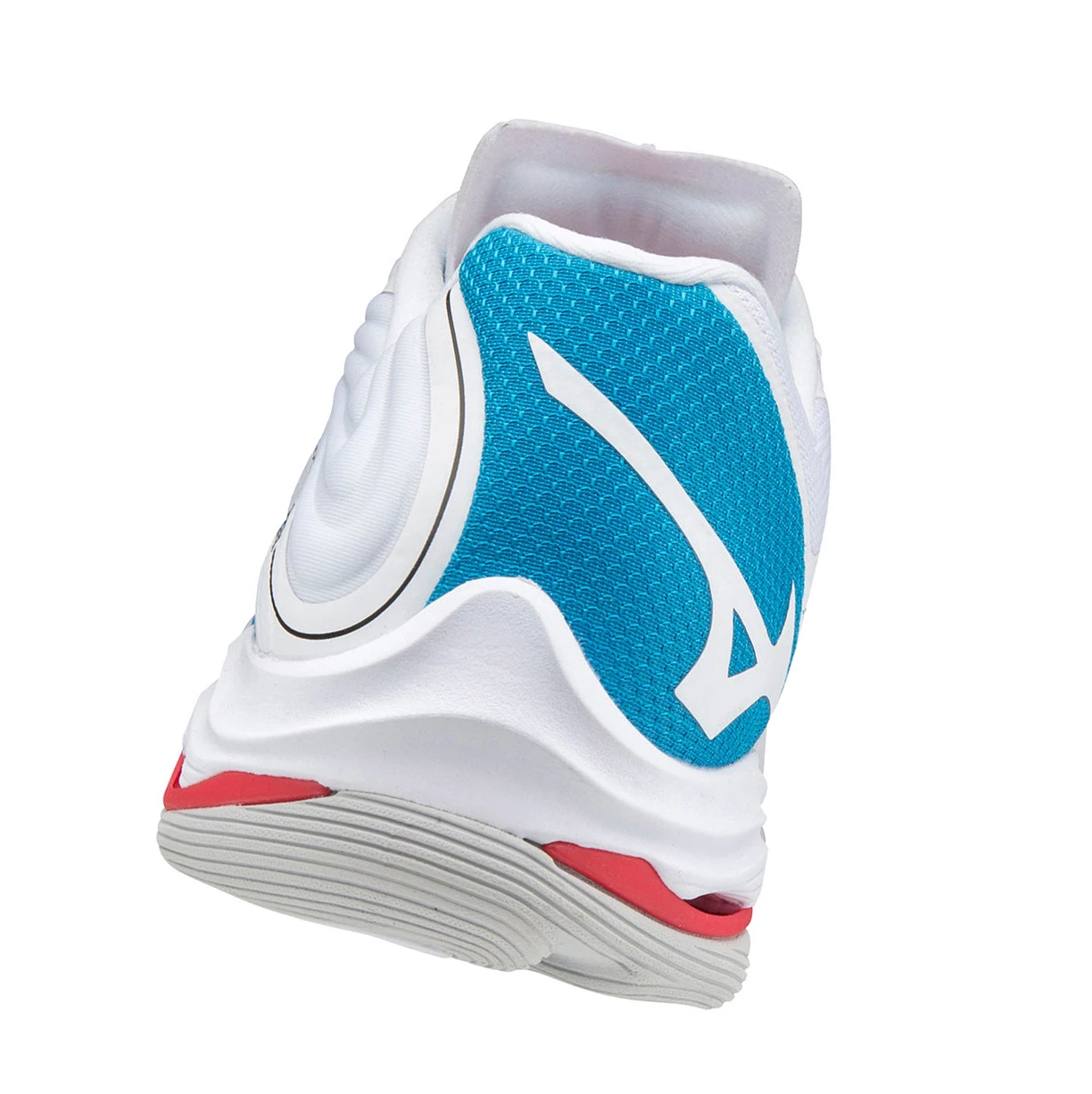 White/Black/Blue Mizuno Wave Lightning Z6 Women's Volleyball Shoes | 567-XUZSCN