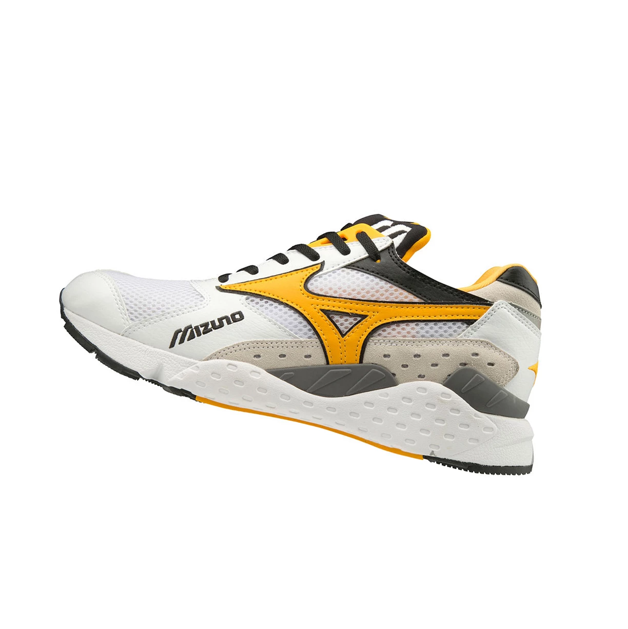 White/ Black Mizuno Mondo Control Men\'s Trainers | 286-FPECIS