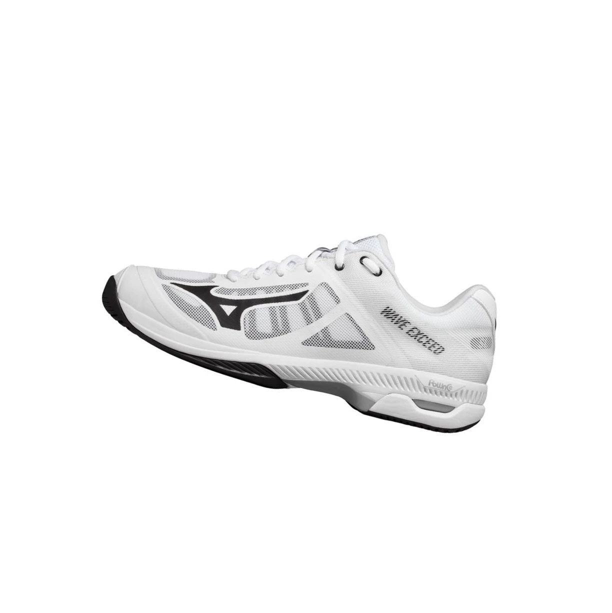 White/Black Mizuno Wave Exceed Sl Ac Men\'s Tennis Shoes | 153-JWYBOK