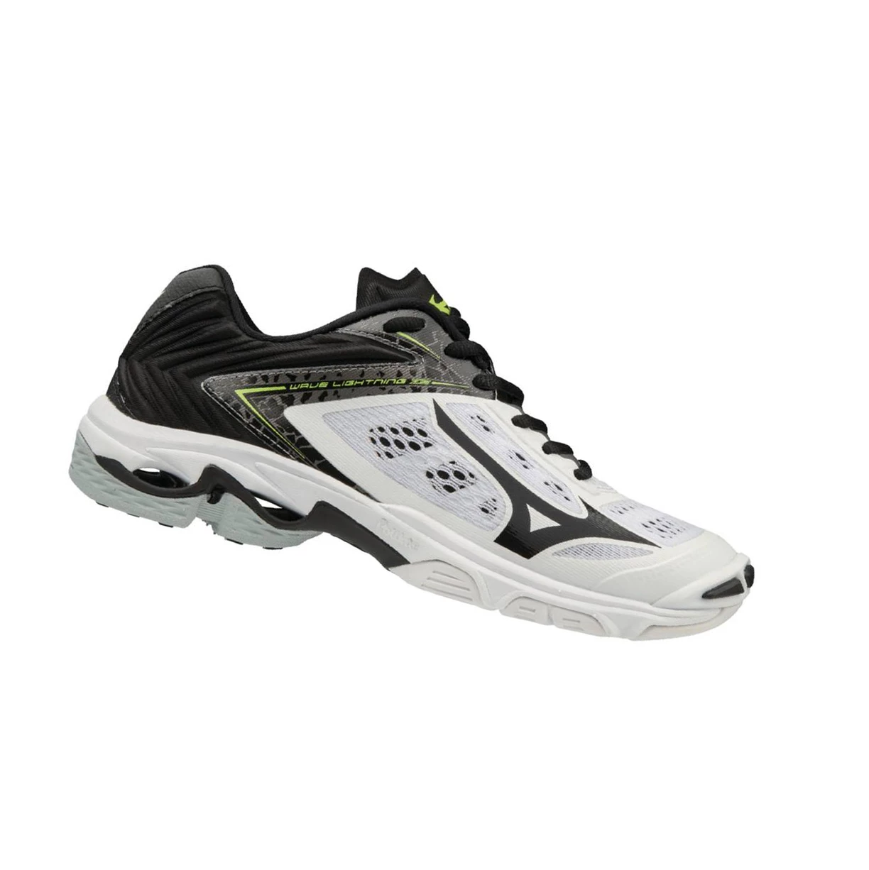 White/Black Mizuno Wave Lightning Z5 Women's Volleyball Shoes | 076-MZXIPB