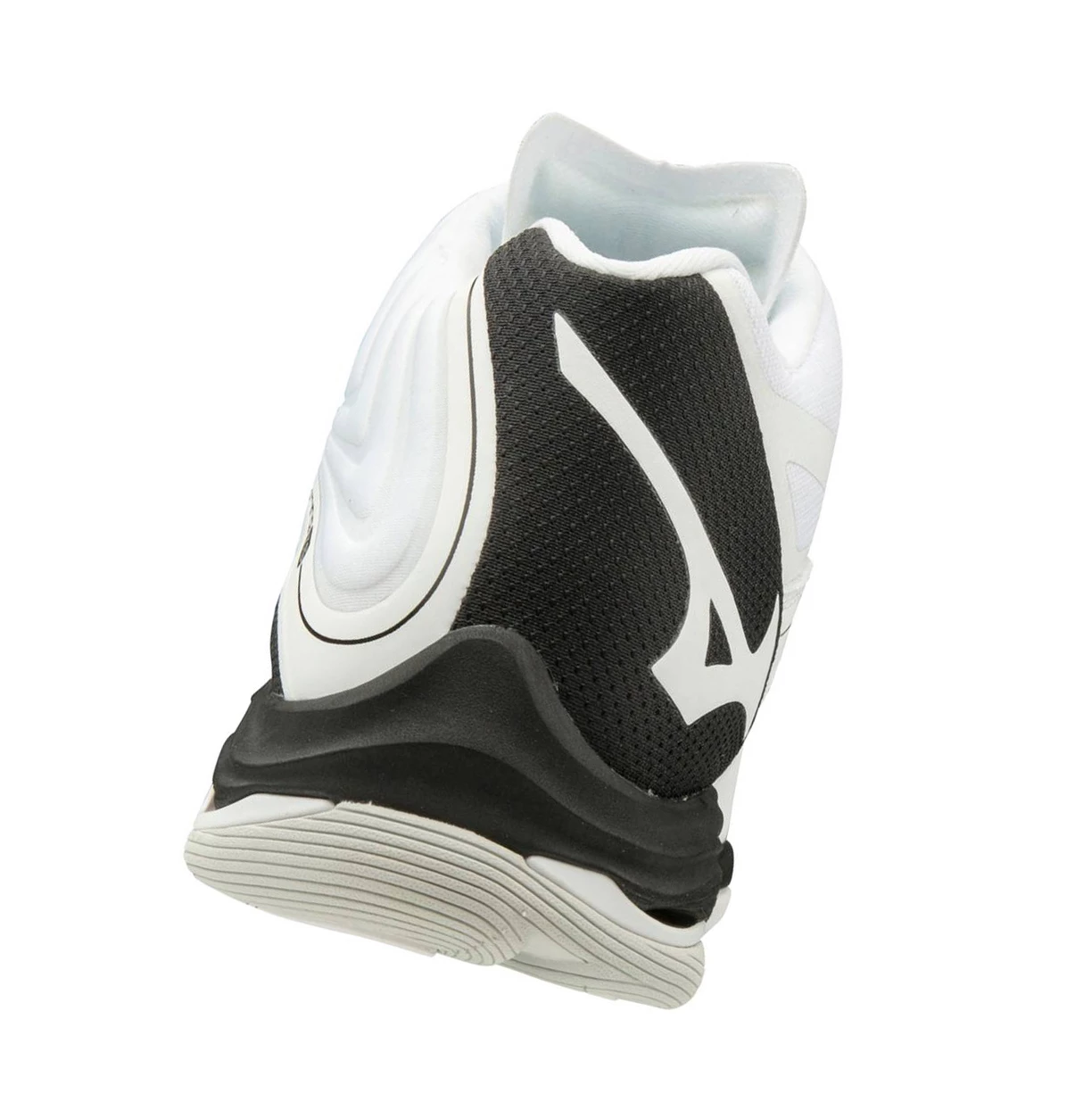 White/Black Mizuno Wave Lightning Z6 Mid Men's Volleyball Shoes | 925-KDJQBZ