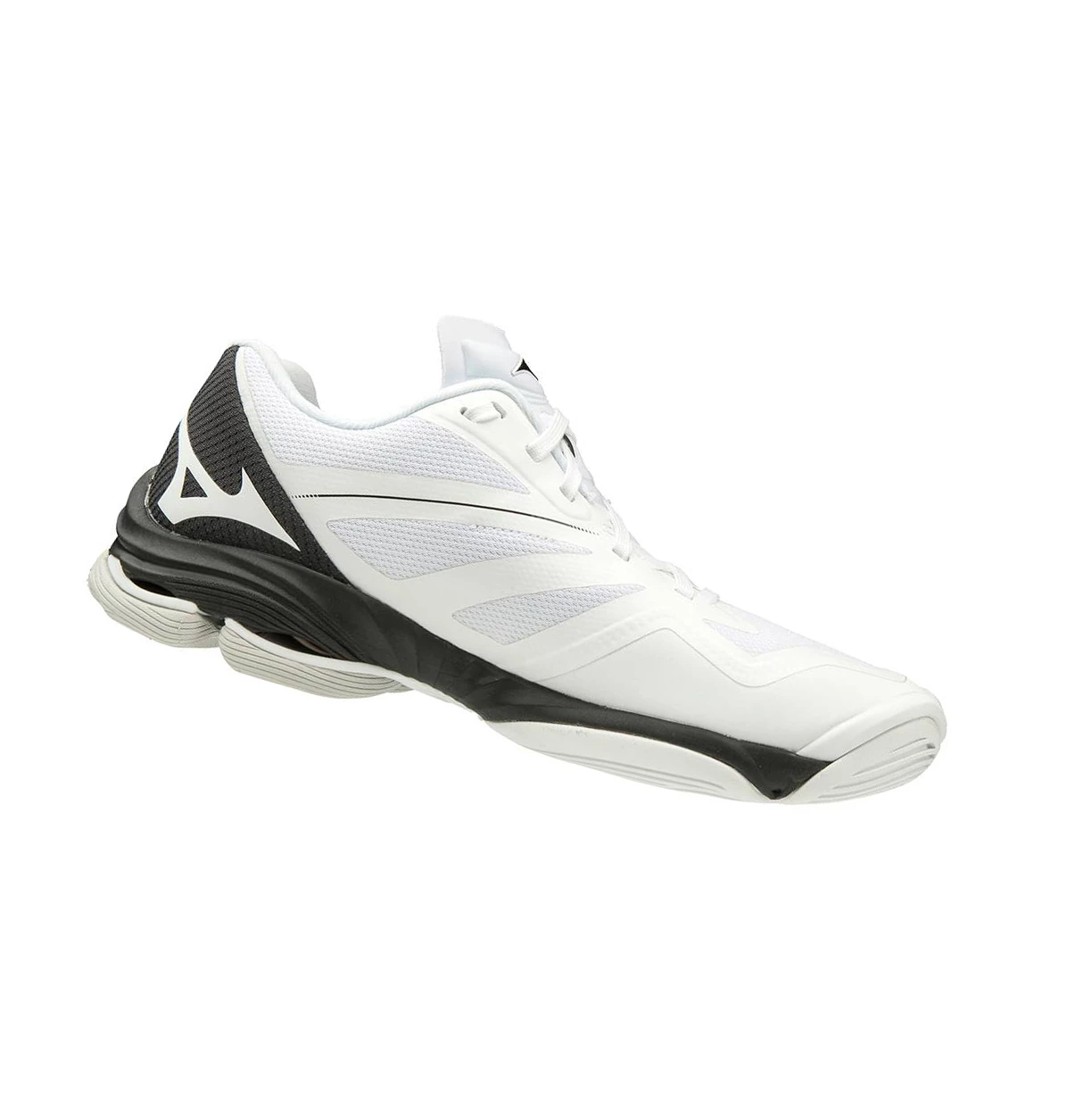 White/Black Mizuno Wave Lightning Z6 Women's Volleyball Shoes | 879-XAROKN