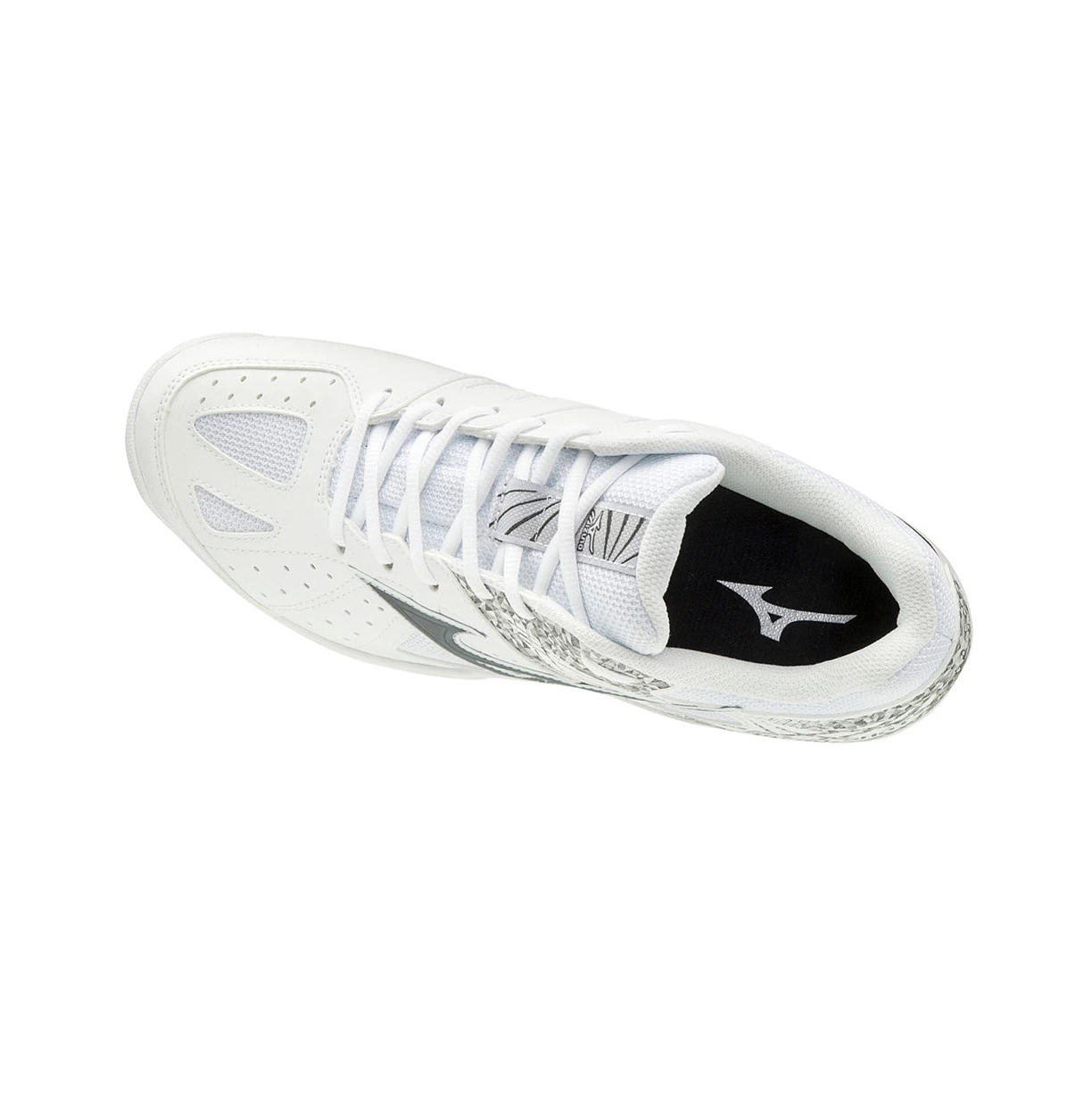 White/Black/White Mizuno Break Shot 2 Ac Men's Tennis Shoes | 581-GDAXUH