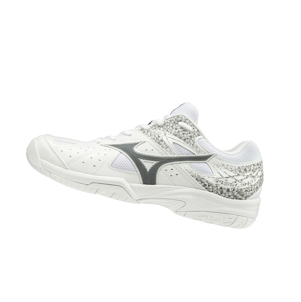 White/Black/White Mizuno Break Shot 2 Ac Men\'s Tennis Shoes | 581-GDAXUH