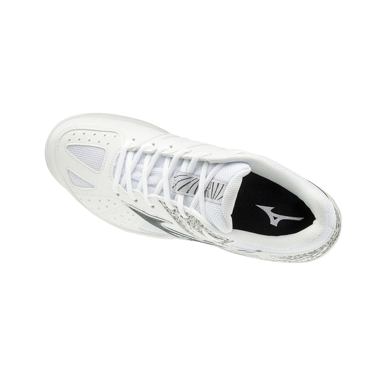 White/Black/White Mizuno Break Shot 2 Cc Men's Tennis Shoes | 153-EXTQWA