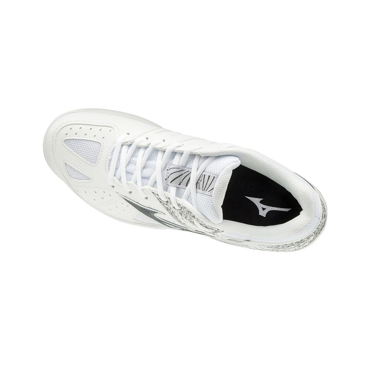 White/Black/White Mizuno Break Shot 2 Cc Women's Tennis Shoes | 157-BTGYIN