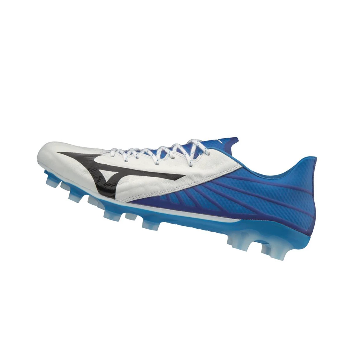 White/Blue Mizuno Rebula III Japan Men\'s Football Shoes | 310-LOIDGC