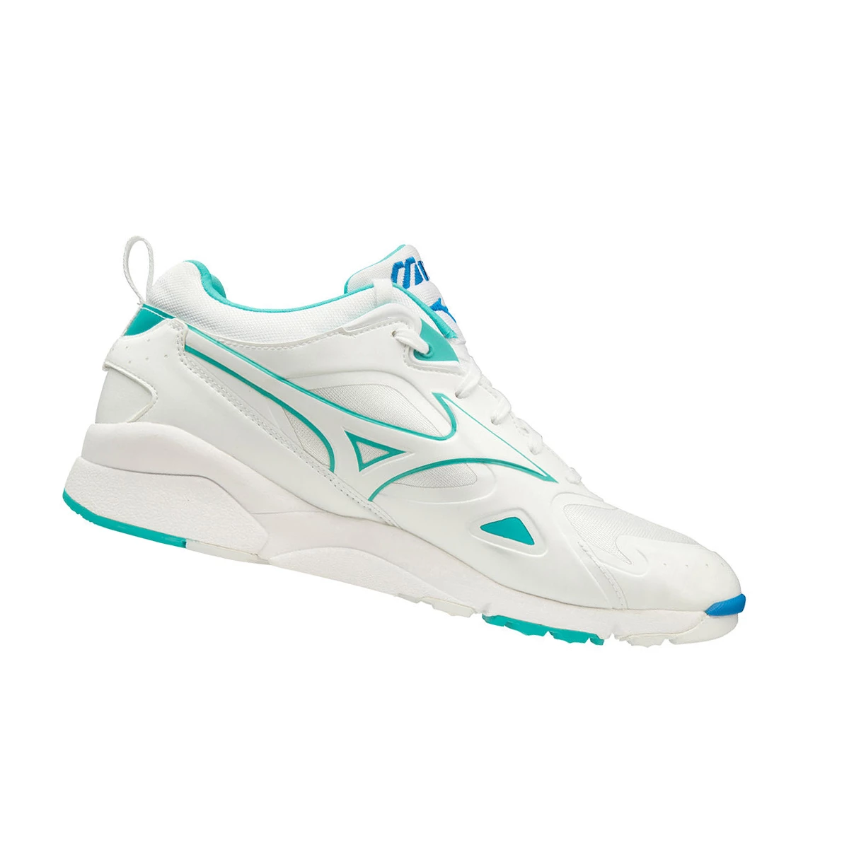 White/Blue Mizuno Sky Medal Shape Of Time Men's Trainers | 342-ZYLIKV