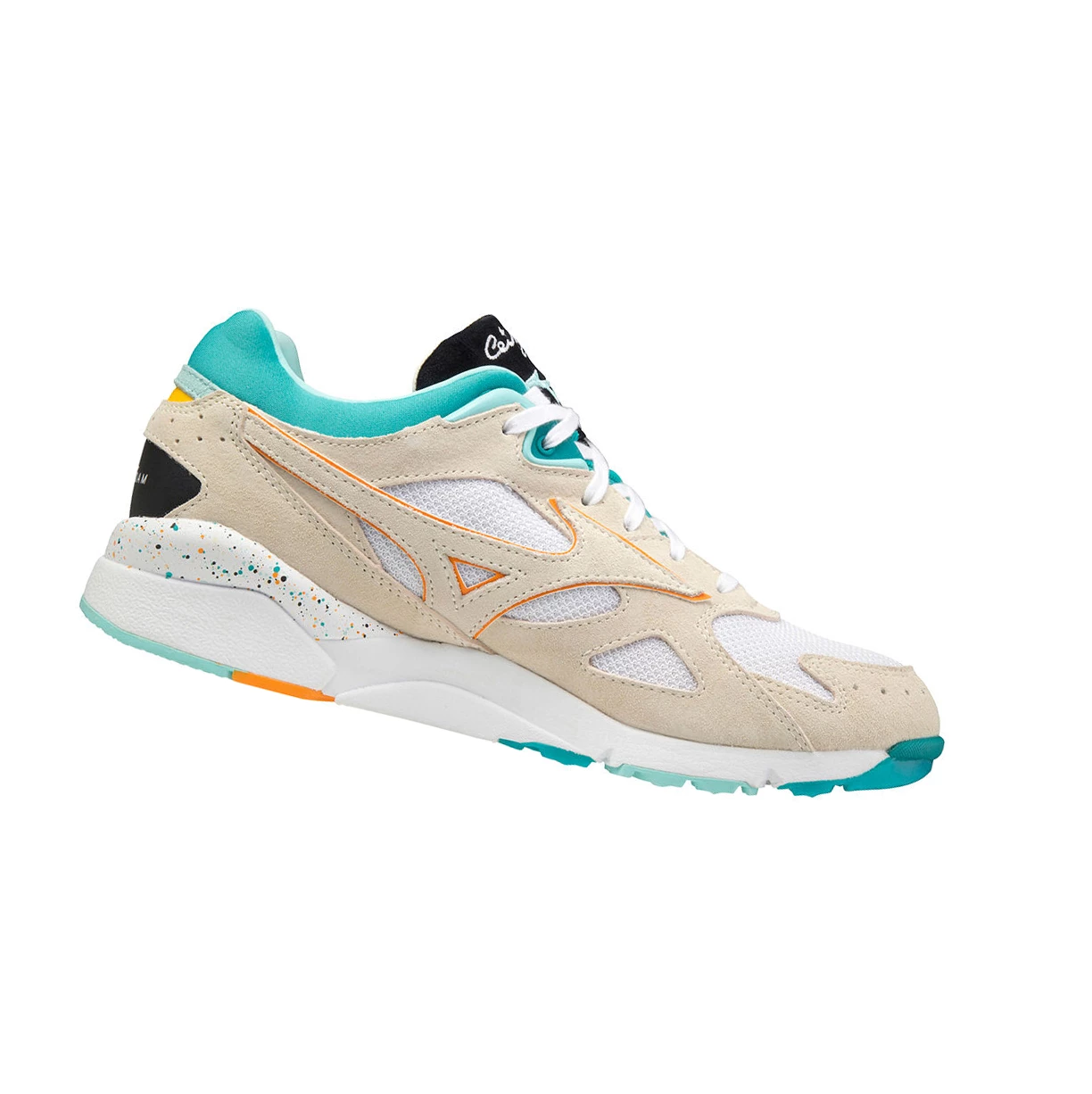 White/Blue Mizuno Sky Medal X Ceizer Men's Trainers | 034-XIKQNV