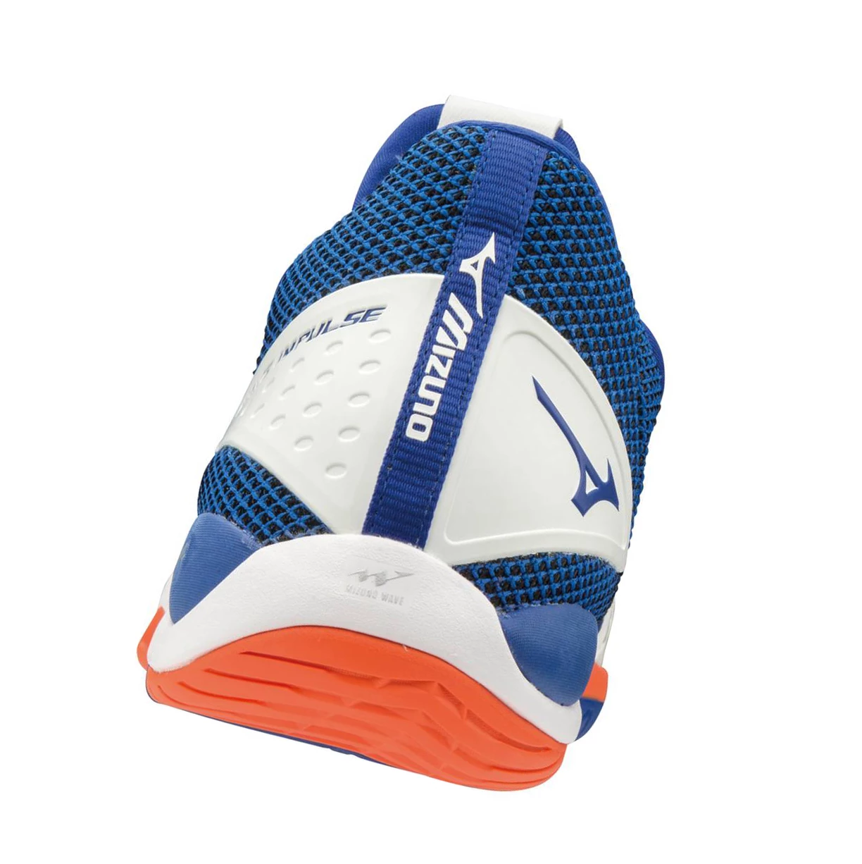 White/Blue Mizuno Wave Impulse Men's Tennis Shoes | 312-EINMTQ