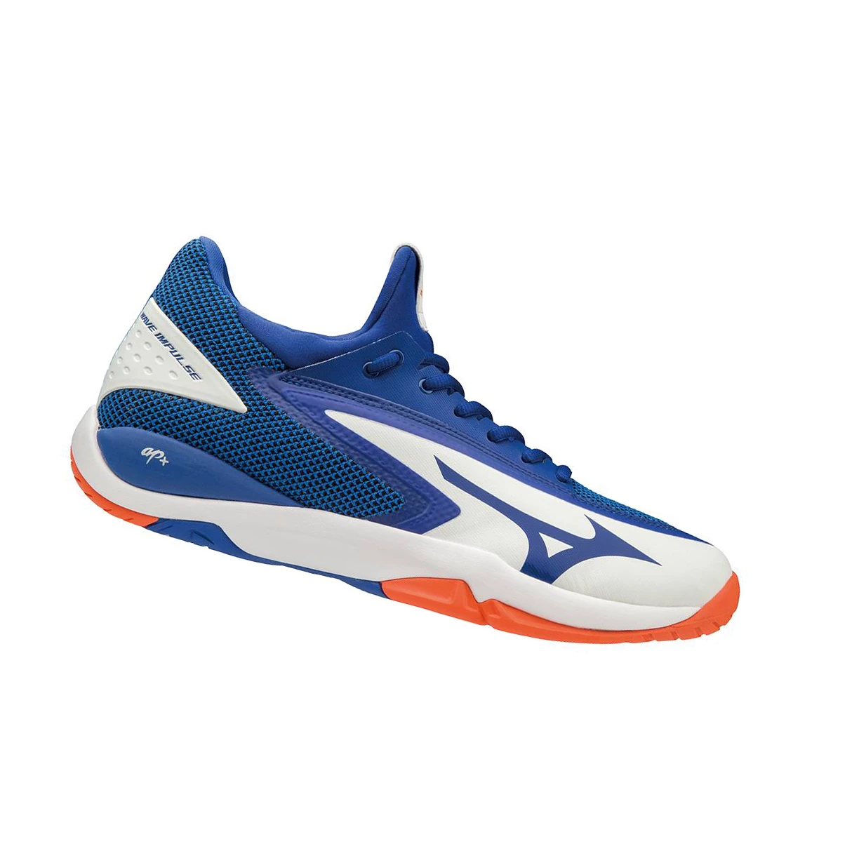 White/Blue Mizuno Wave Impulse Men's Tennis Shoes | 312-EINMTQ