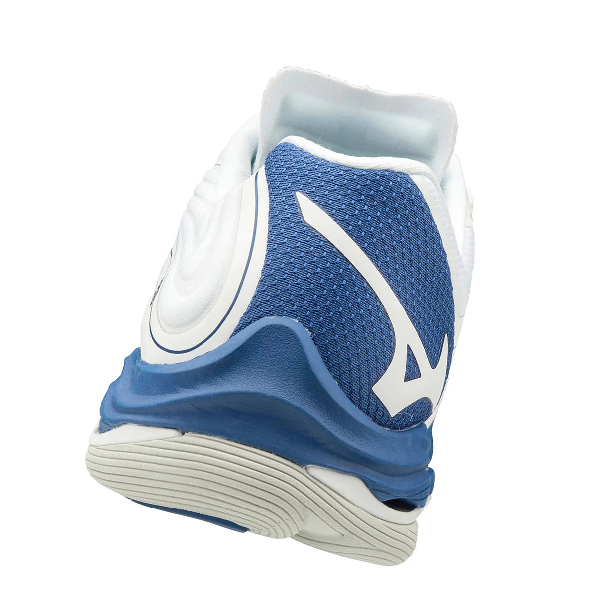 White/ Blue Mizuno Wave Lightning Z6 Men's Volleyball Shoes | 683-FJYSAI