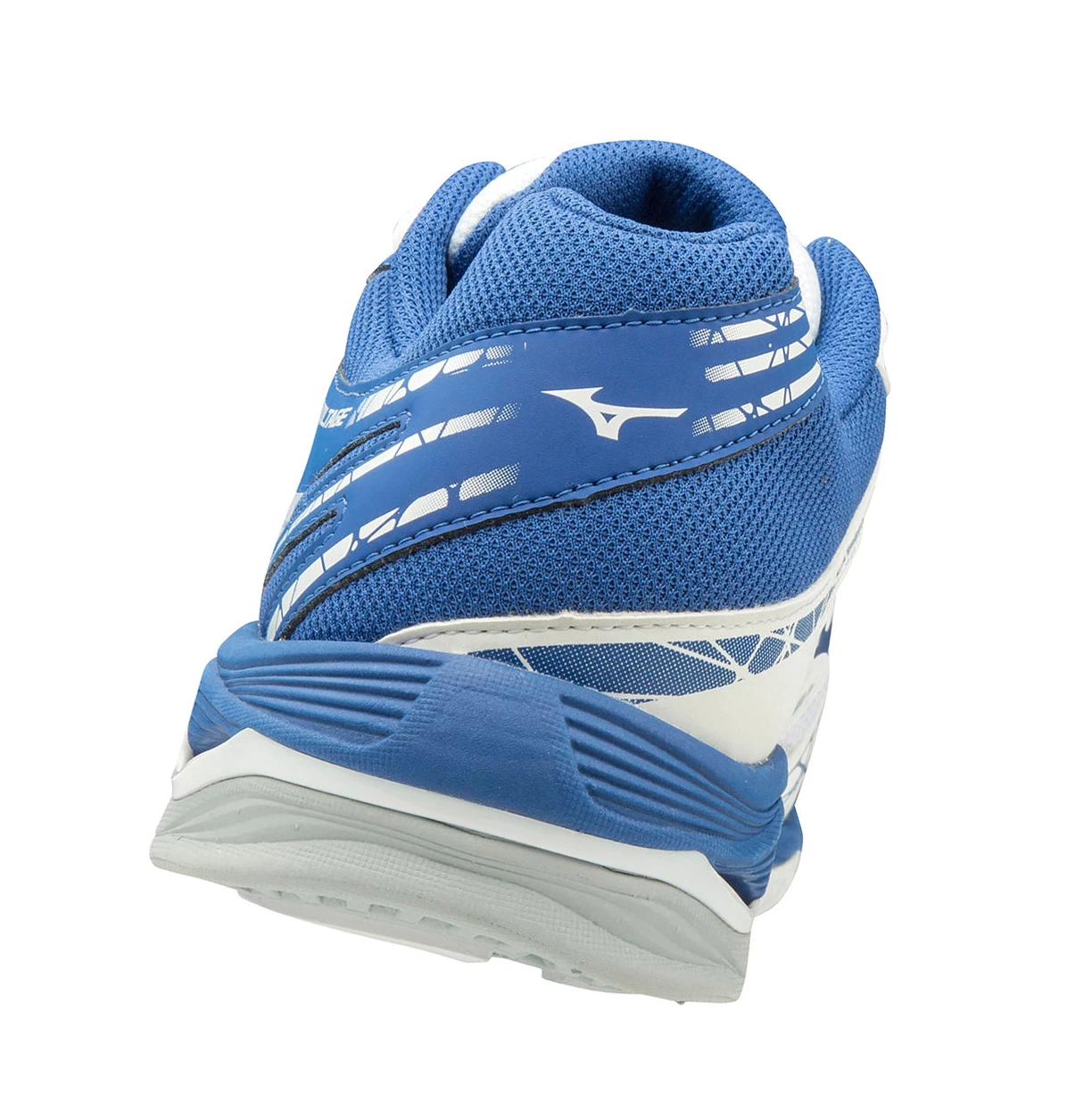 White/Blue Mizuno Wave Voltage Men's Volleyball Shoes | 473-TXBWSC