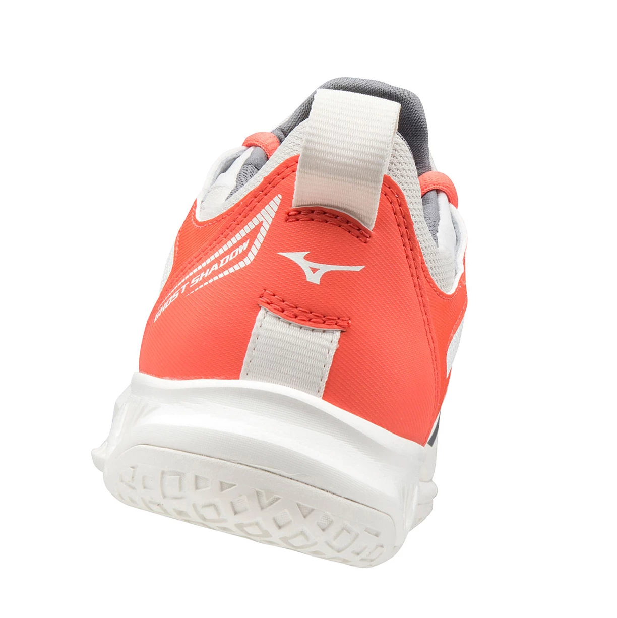 White/ Coral Mizuno Ghost Shadow Women's Handball Shoes | 205-NYSPGW