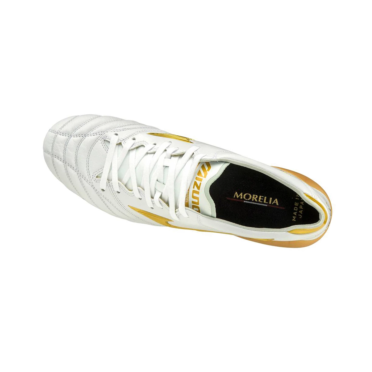 White/Gold Mizuno Morelia Neo Ii Made In Japan Men's Football Shoes | 970-OXBIDF