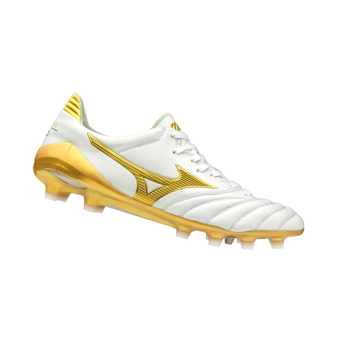 White/Gold Mizuno Morelia Neo Ii Made In Japan Men's Football Shoes | 970-OXBIDF