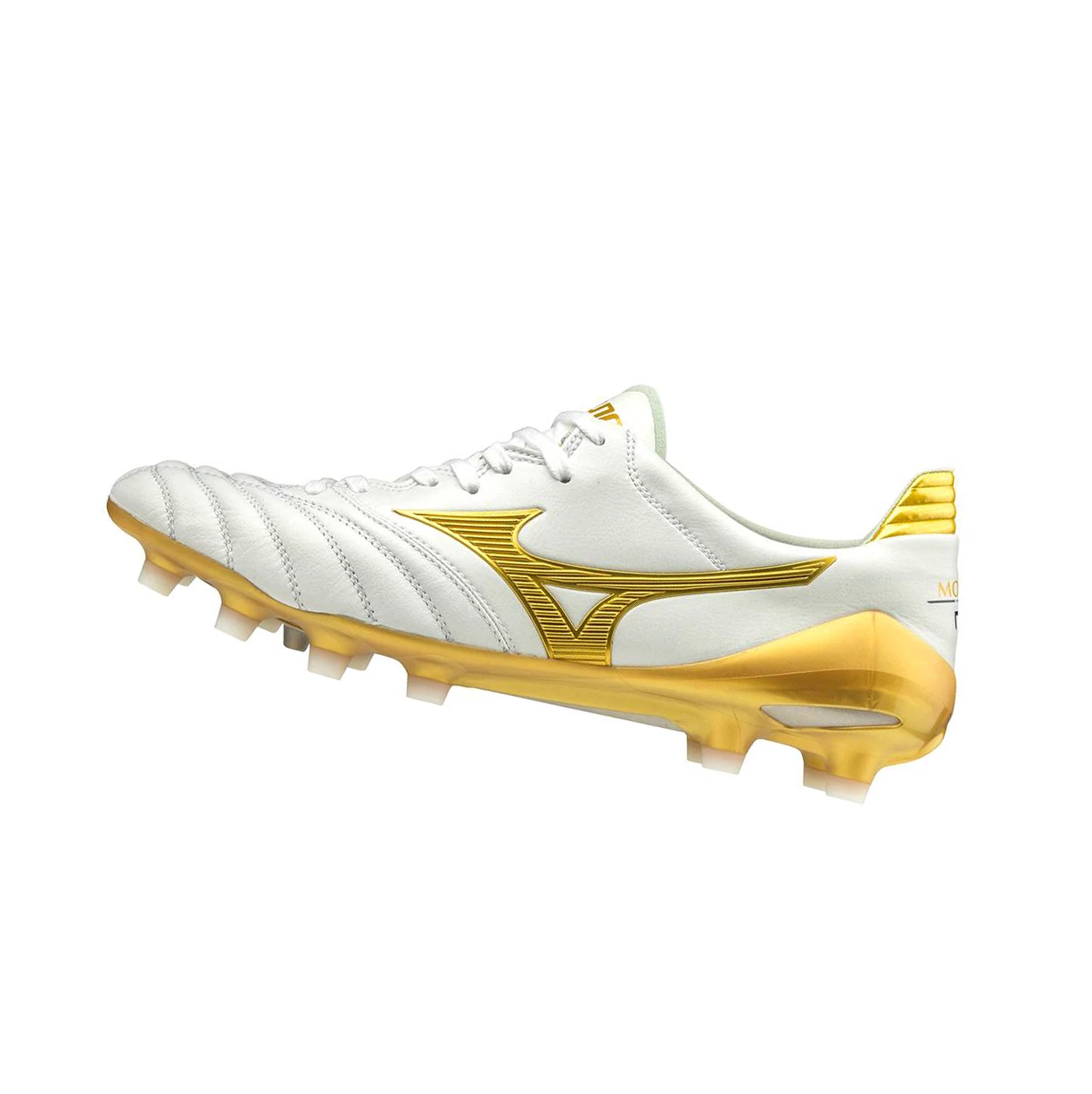 White/Gold Mizuno Morelia Neo Ii Made In Japan Men\'s Football Shoes | 970-OXBIDF