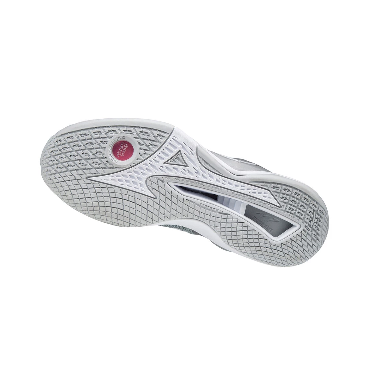 White/Grey Mizuno Wave Stealth Neo Women's Handball Shoes | 082-FTCZVJ