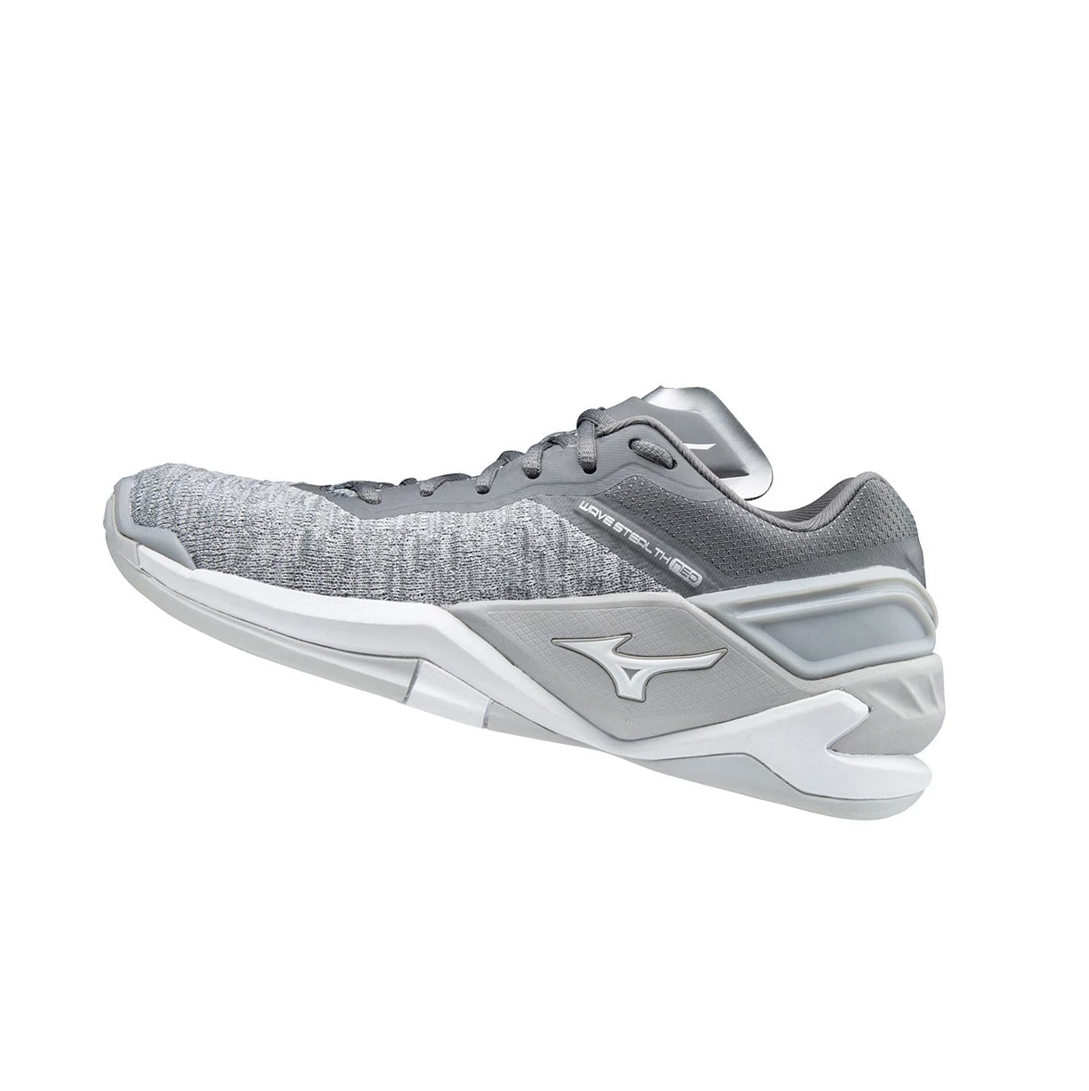 White/Grey Mizuno Wave Stealth Neo Women\'s Handball Shoes | 082-FTCZVJ