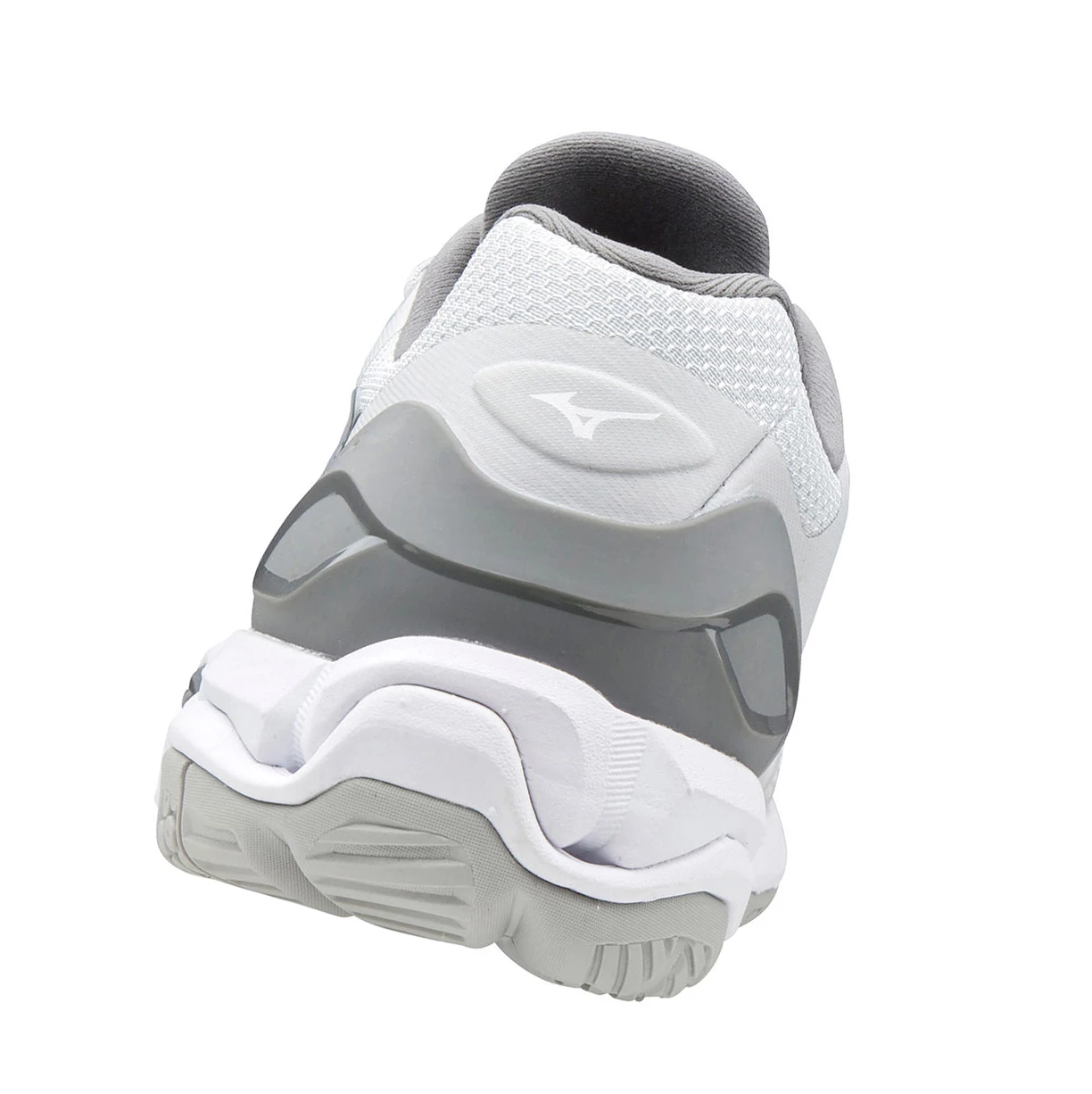 White/Grey Mizuno Wave Stealth V Women's Handball Shoes | 365-MUGDSW