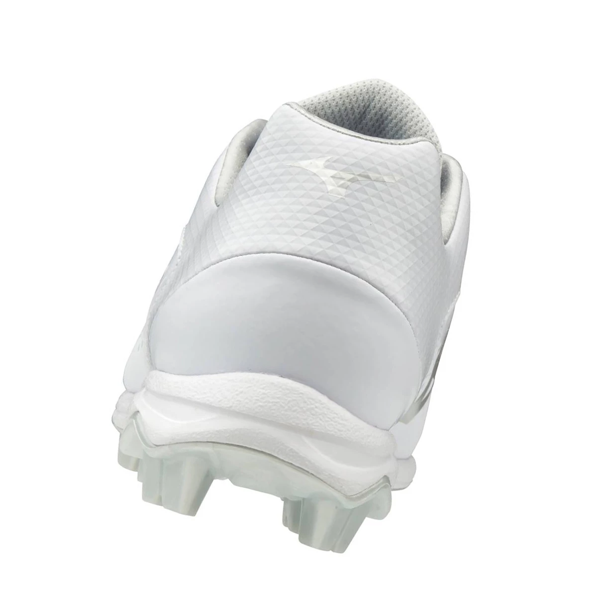 White Mizuno Finch Select Nine Molded Women's Softball Cleats | 304-BFYNHI