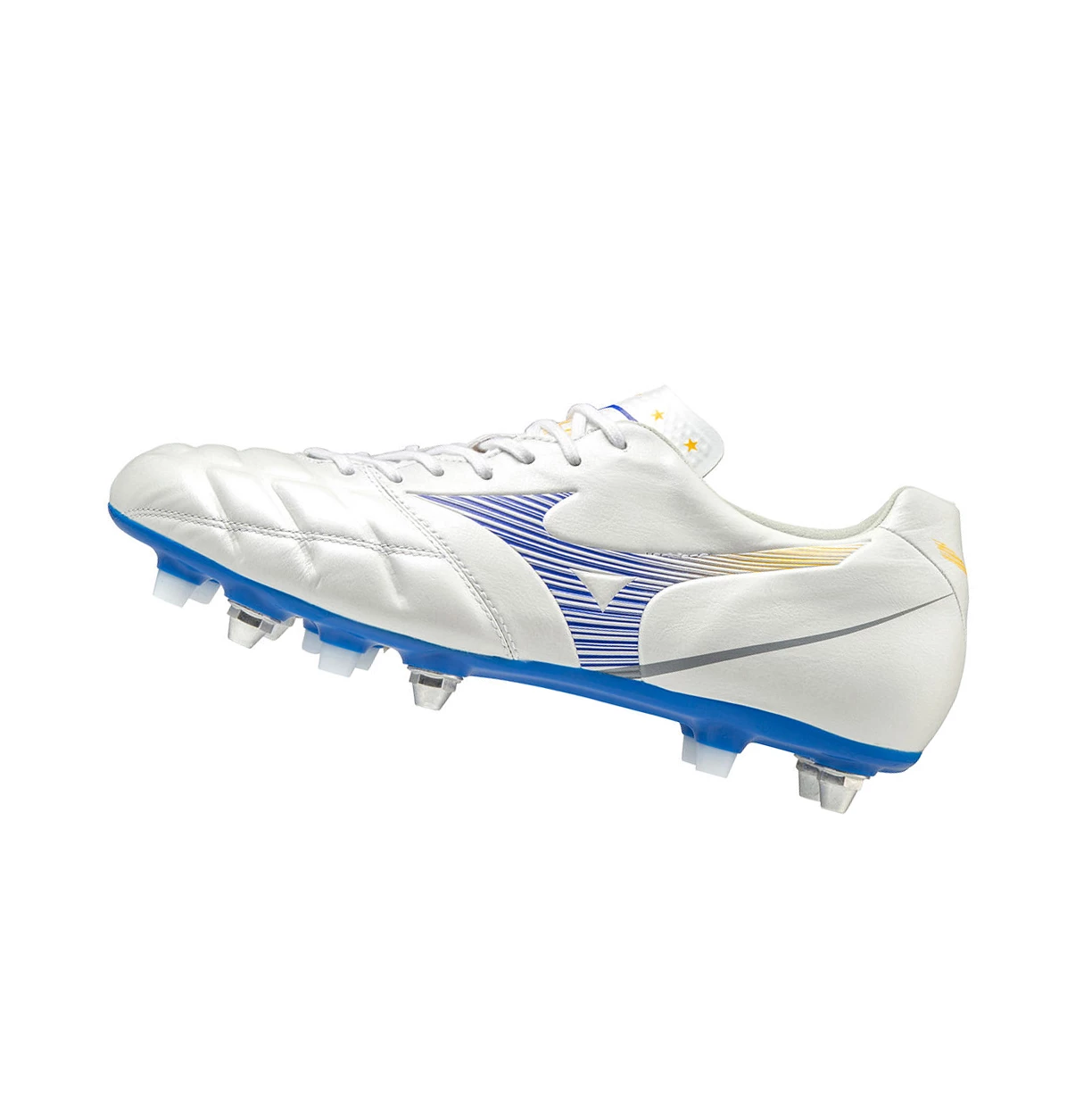 White Mizuno Rebula Cup Japan Mix Men\'s Football Shoes | 263-WPVBOT