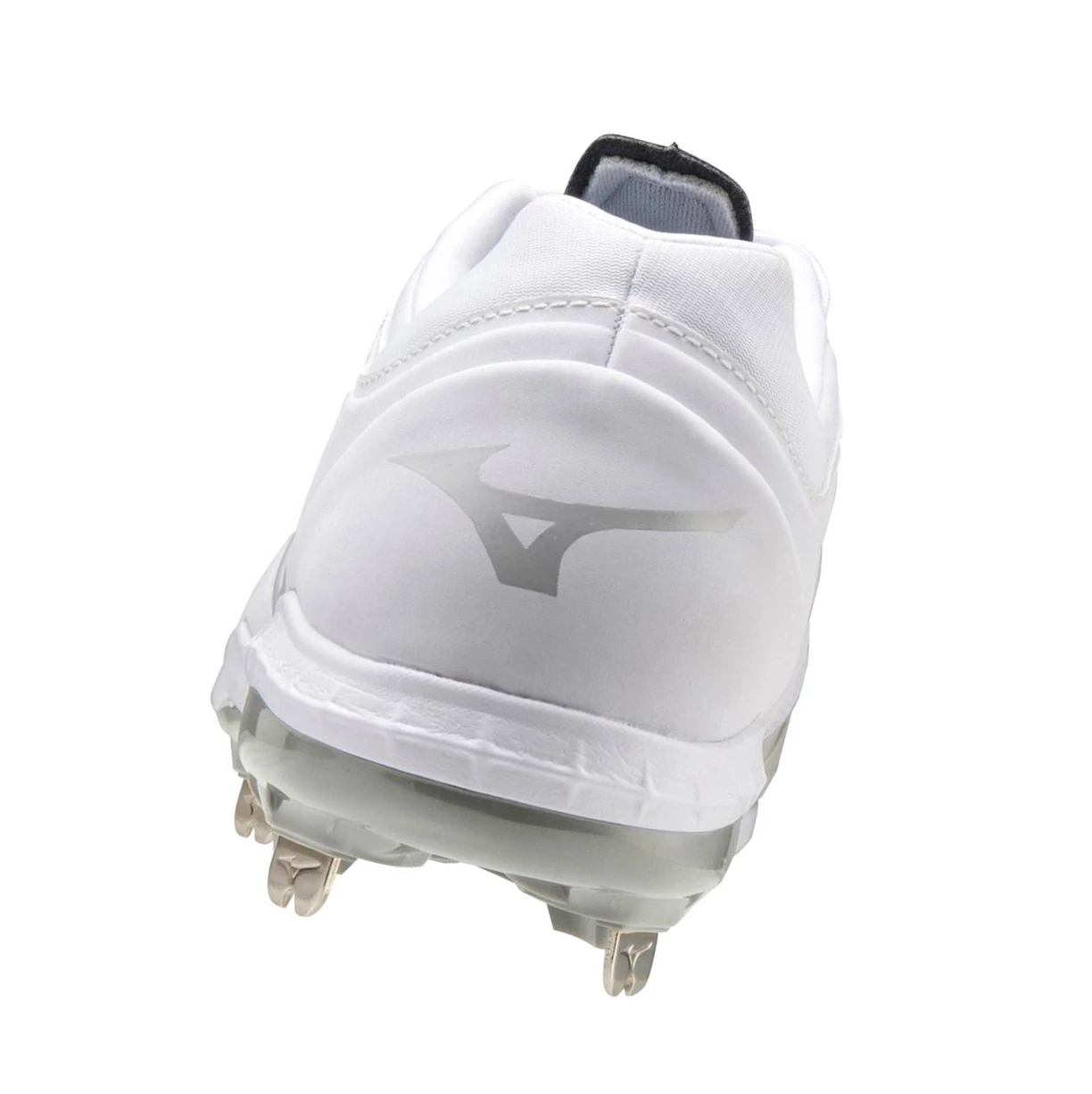 White Mizuno Sweep 5 Low Metal Women's Softball Cleats | 729-ZUBIDH