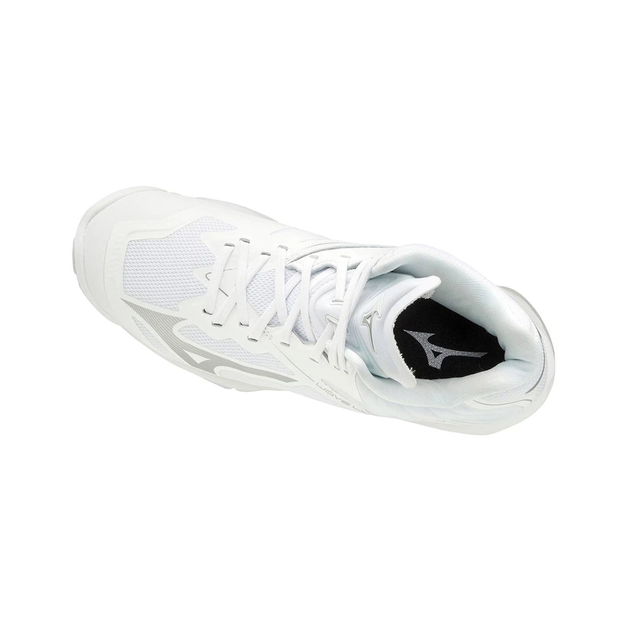 White Mizuno Wave Lightning Z6 Mid Women's Volleyball Shoes | 786-XJFYWE