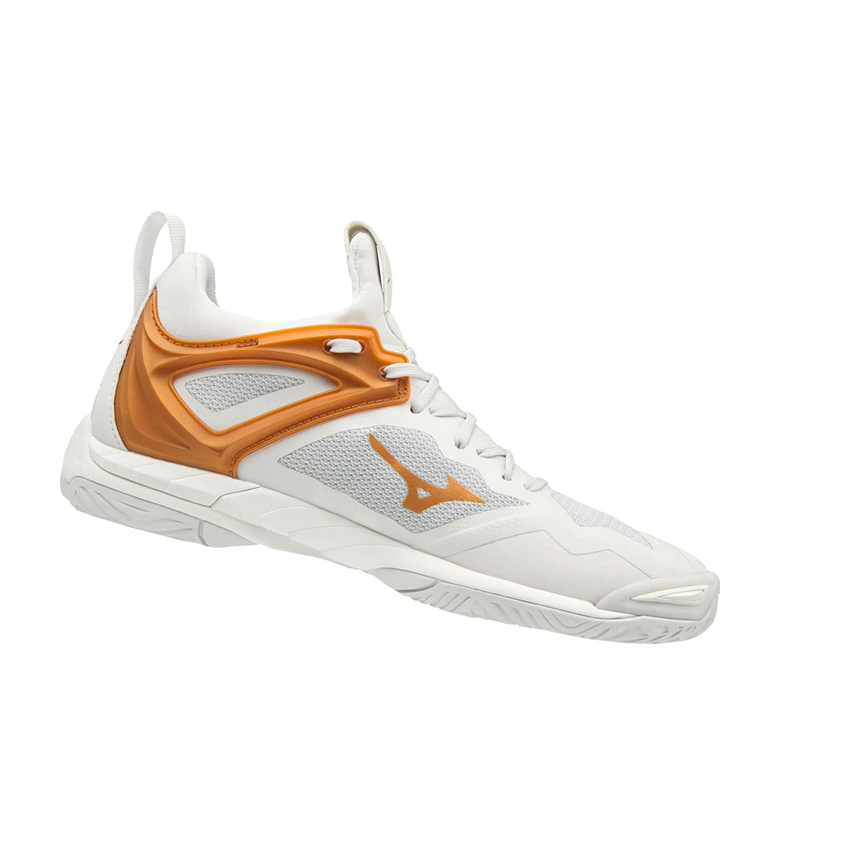 White Mizuno Wave Mirage 3 Women's Handball Shoes | 062-OYNWPT