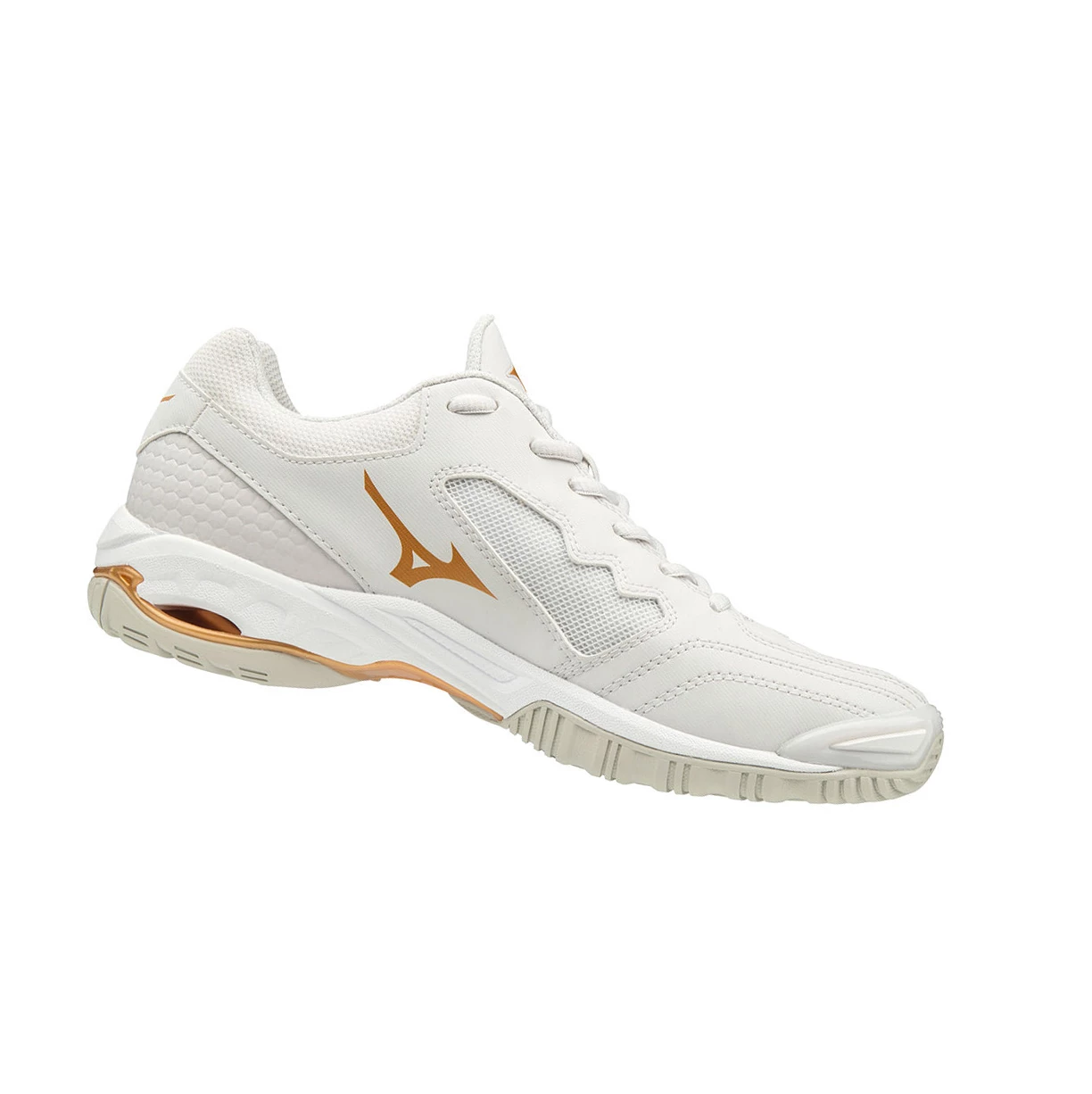 White Mizuno Wave Phantom 2 Nb Women's Netball Shoes | 571-DVTPLJ