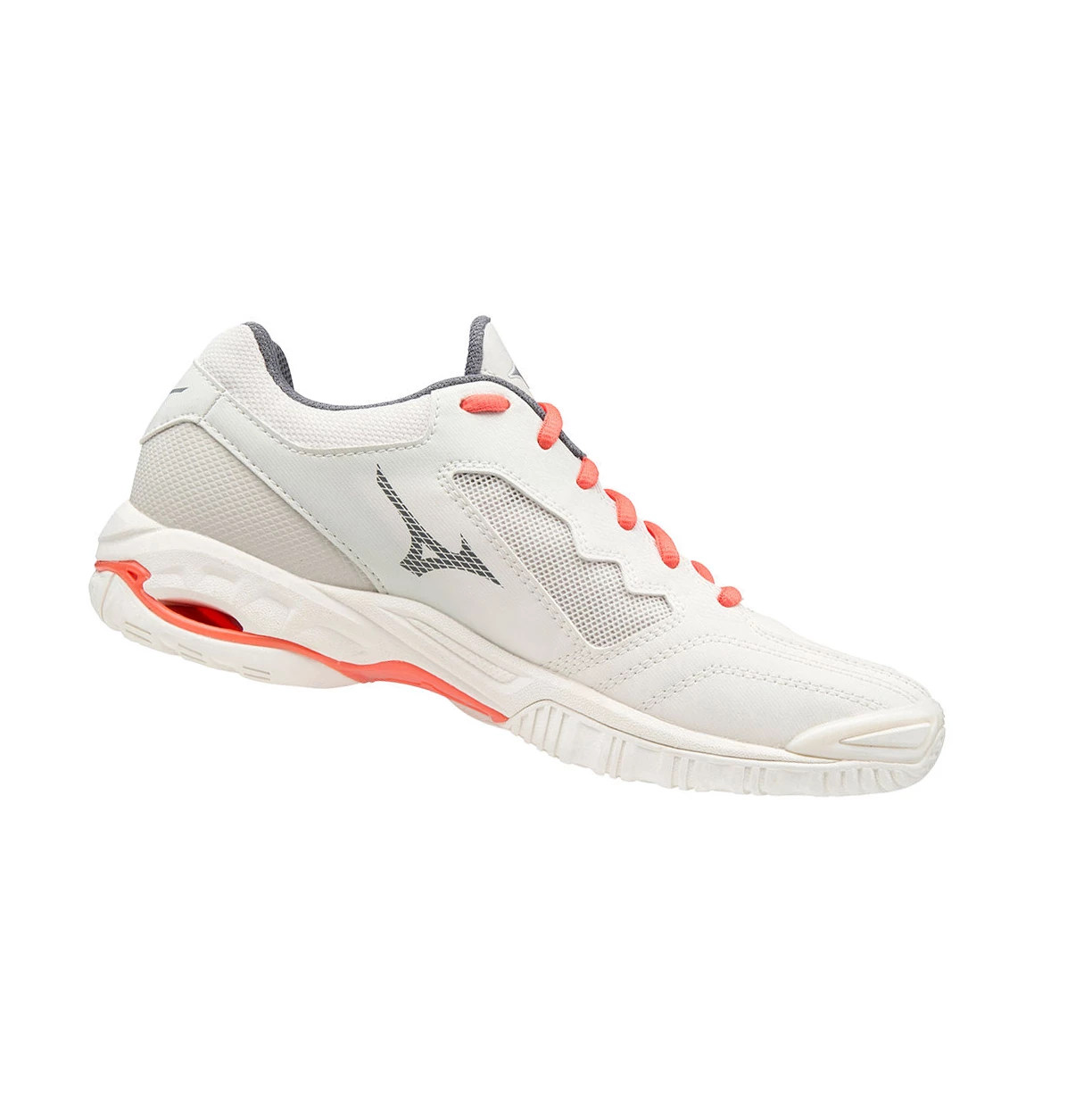 White Mizuno Wave Phantom 2 Women's Handball Shoes | 310-JVWPDA