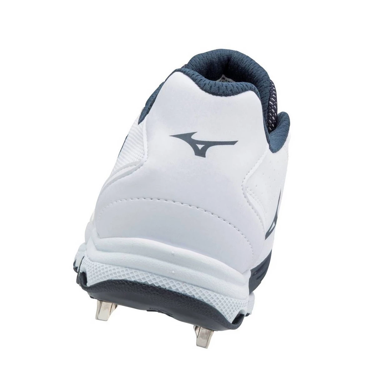 White/Navy Mizuno 9-spike Advanced Sweep 4 Low Metal Women's Softball Cleats | 719-PIMWQT