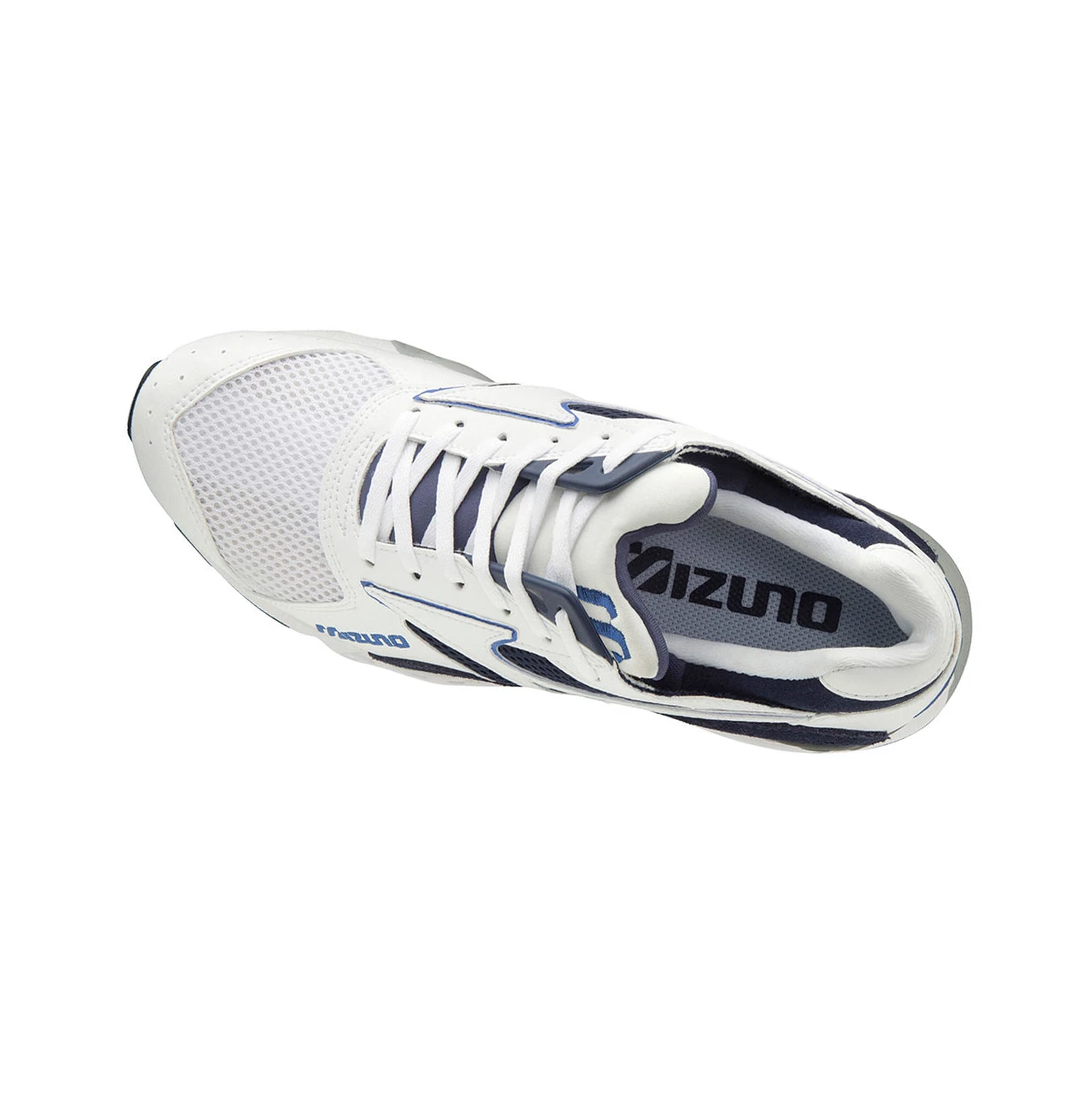 White/Navy Mizuno Mondo Control Men's Trainers | 820-SFBEGA