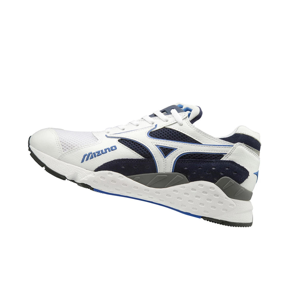 White/Navy Mizuno Mondo Control Men\'s Trainers | 820-SFBEGA