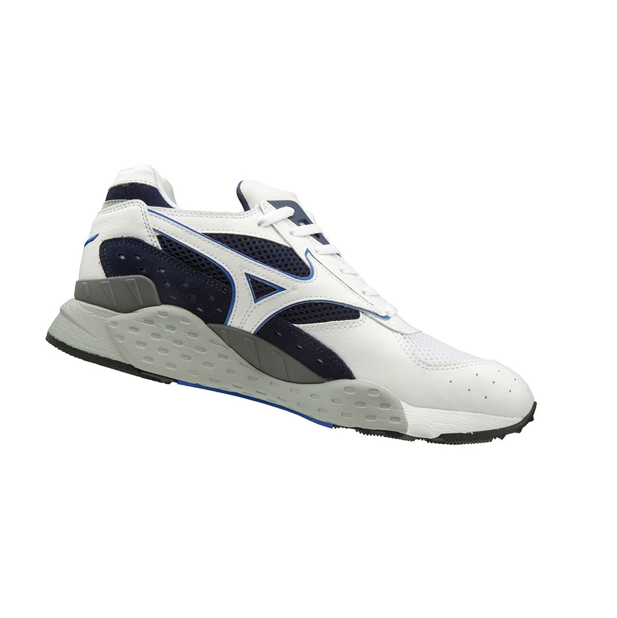 White/Navy Mizuno Mondo Control Women's Trainers | 496-OVGABU