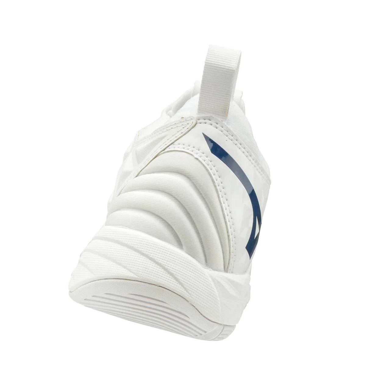 White/Navy Mizuno Wave Momentum Women's Volleyball Shoes | 573-OCQEGD