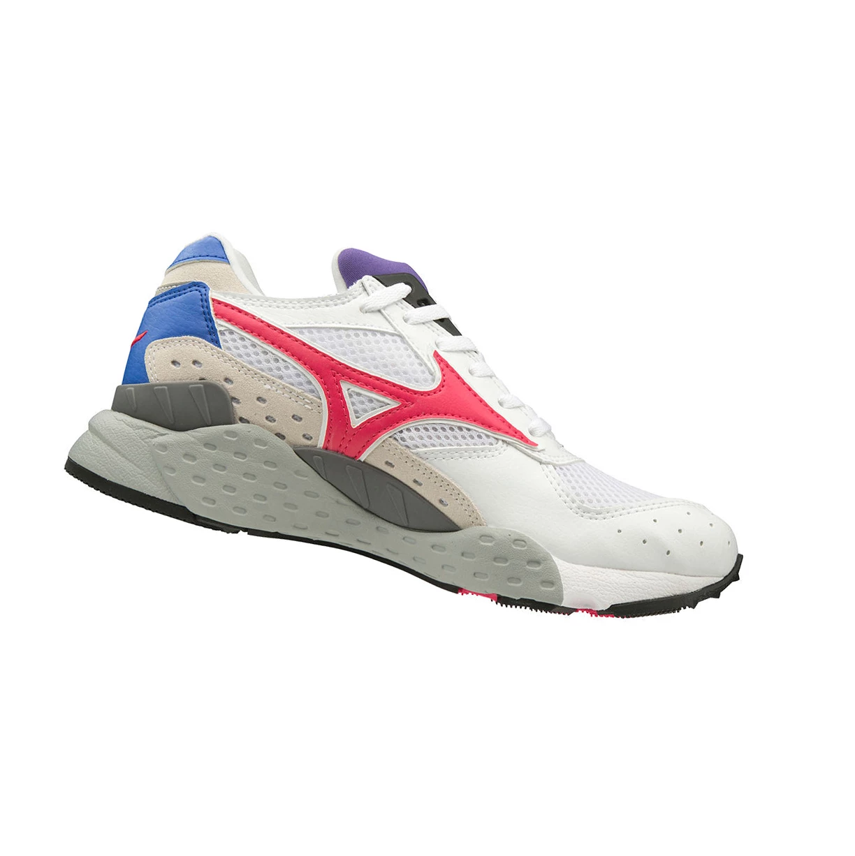 White/Pink/Blue Mizuno Mondo Control Men's Trainers | 546-LQAPRJ