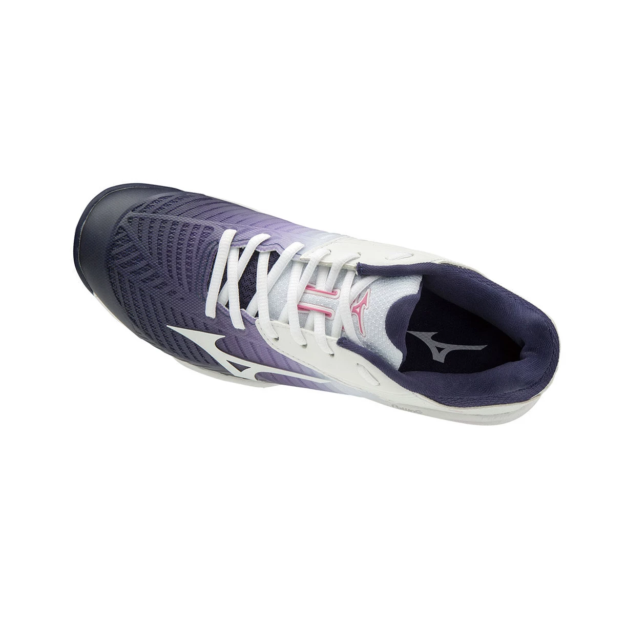 White/Purple/Pink Mizuno Wave Exceed Tour 3 Ac Women's Tennis Shoes | 246-UZVOSW