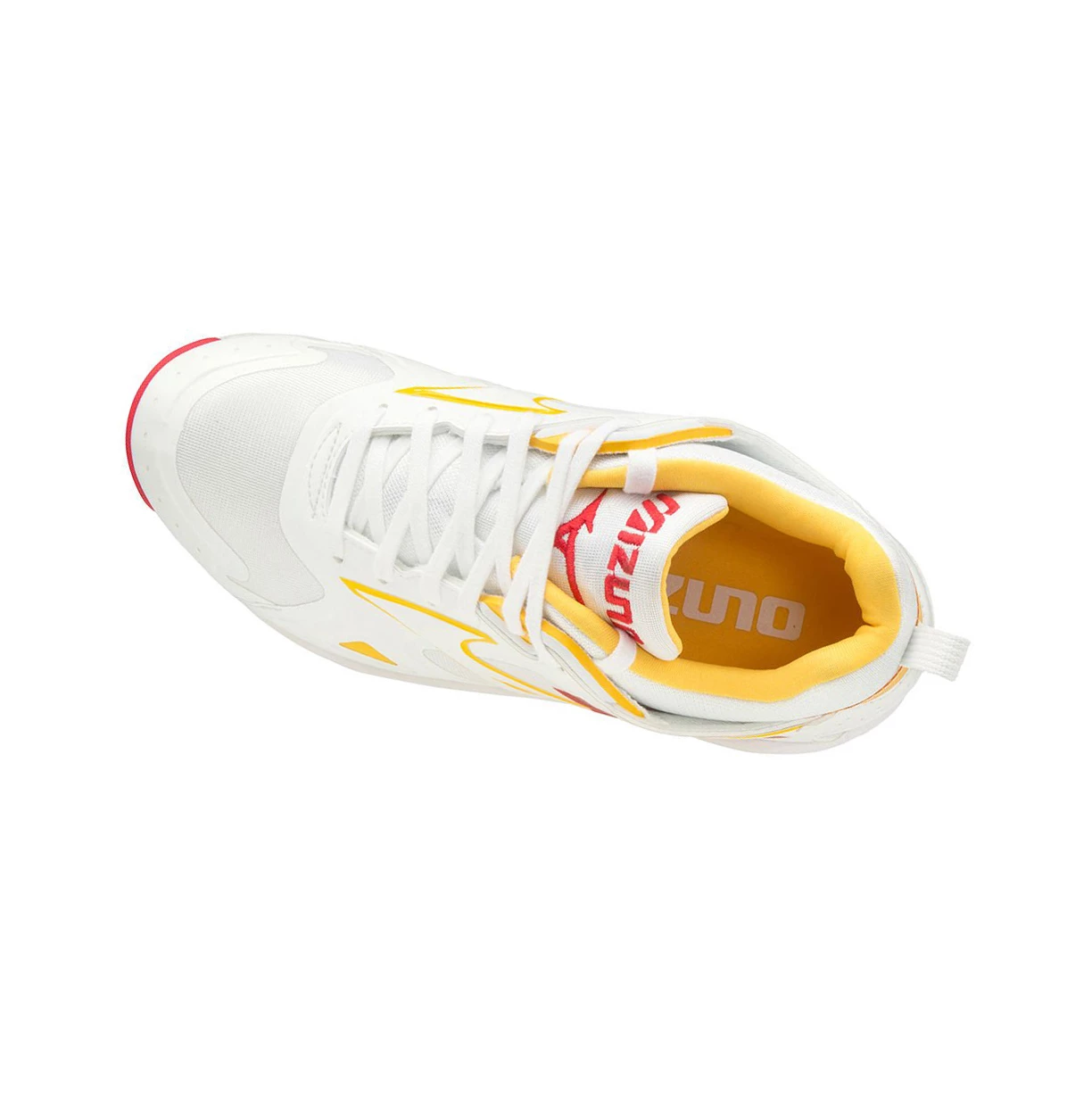 White/Red Mizuno Sky Medal Shape Of Time Women's Trainers | 420-KAQGDN