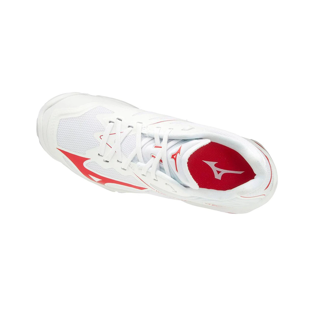 White/Red Mizuno Wave Lightning Z6 Women's Volleyball Shoes | 831-SLUIKD