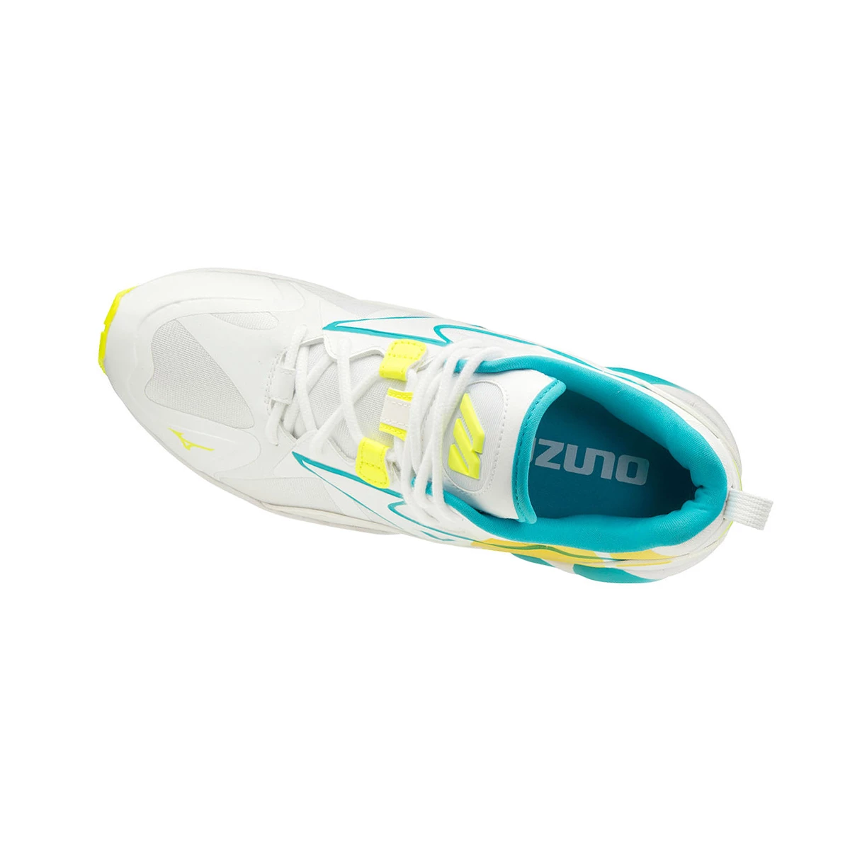 White/Yellow Mizuno Wave Rider 1 Shape Of Time Men's Trainers | 471-PZSJVY