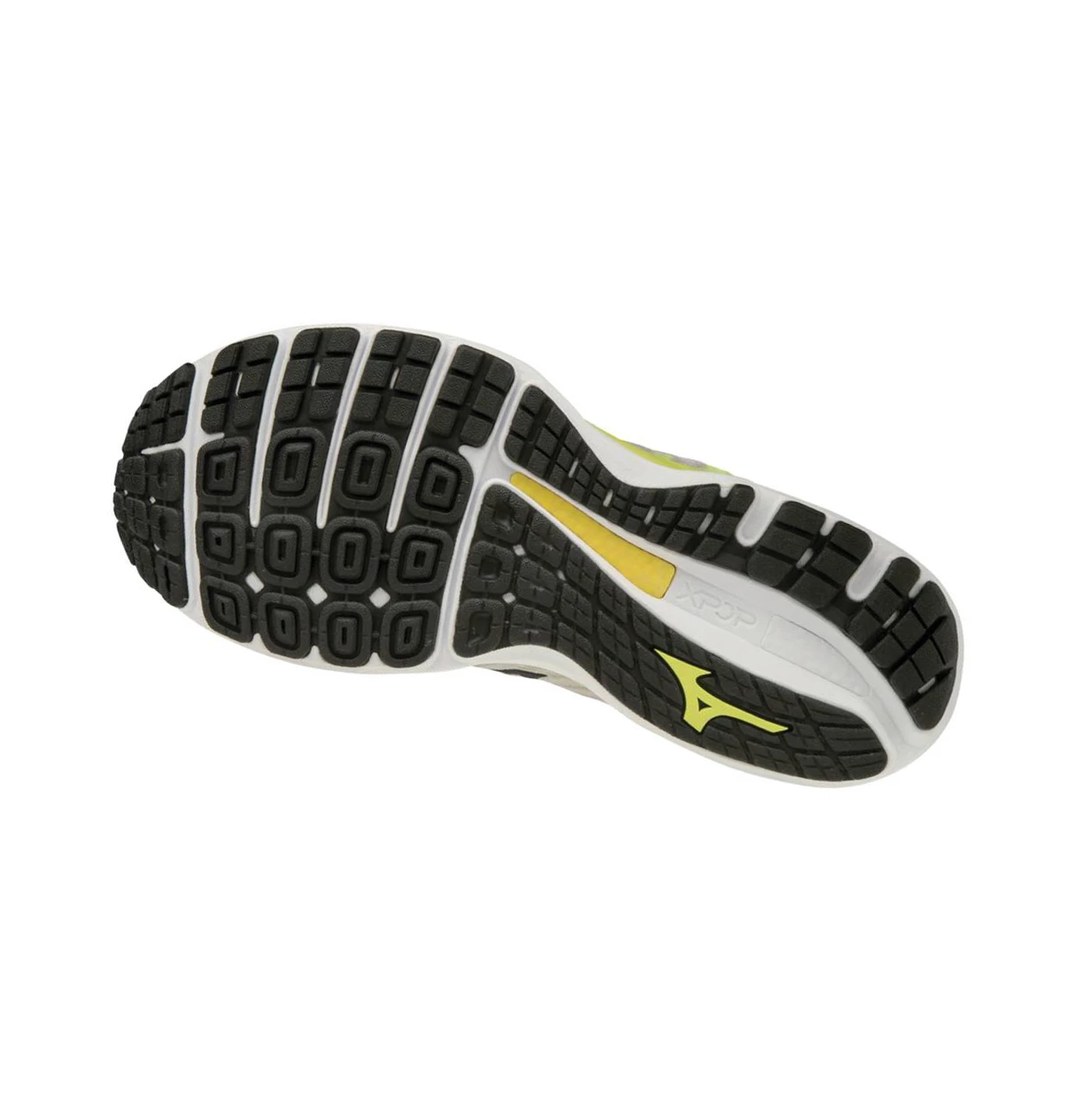 White/Yellow Mizuno Wave Sky 4 Waveknitﾙ Men's Running Shoes | 281-CDHBMS