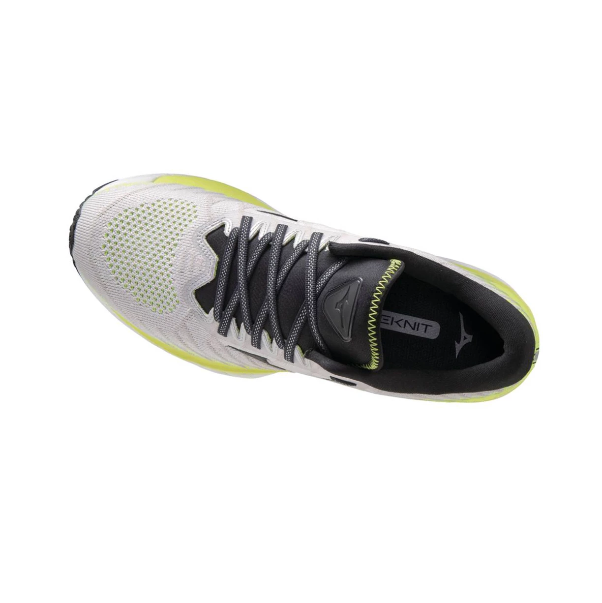 White/Yellow Mizuno Wave Sky 4 Waveknitﾙ Men's Running Shoes | 281-CDHBMS